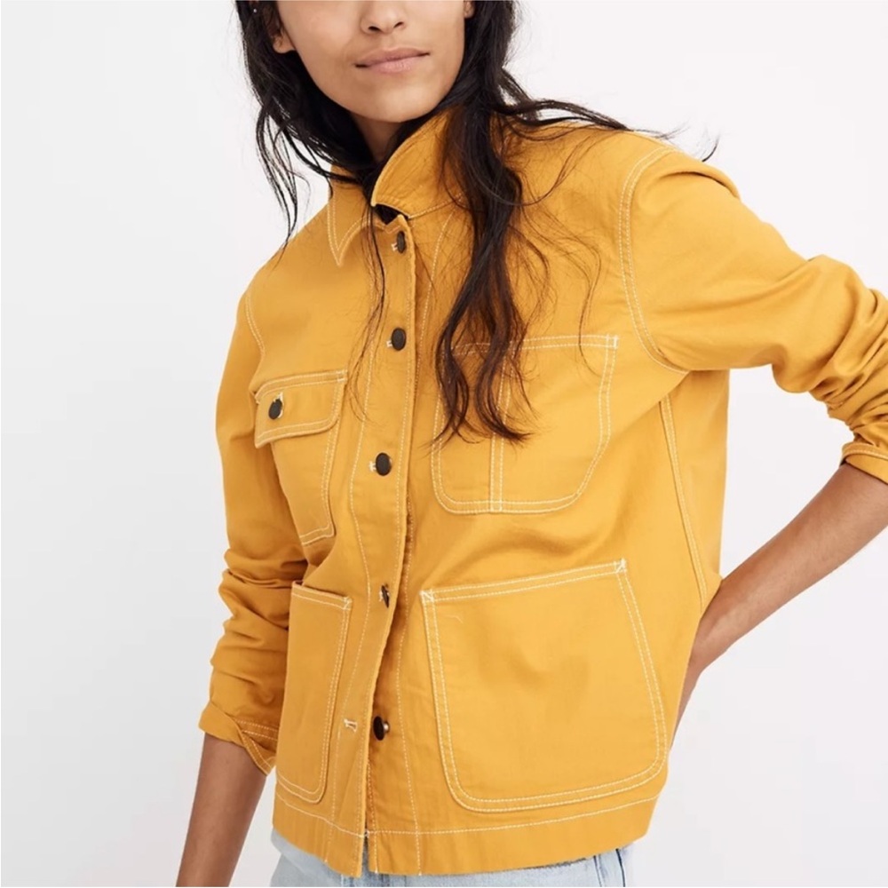 Madewell Golden Yellow Jacket